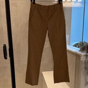 Prada Tan Tailored Trousers
